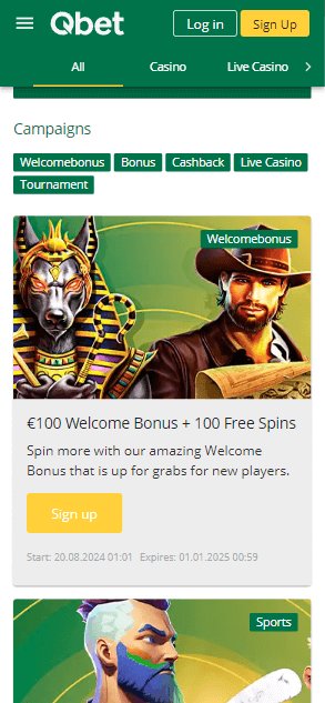 United Kigdom - qbet casino